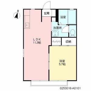 シャーメゾン西間　＊＊ A0101号室