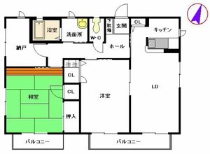 シャーメゾン西間　＊＊ A0201号室