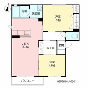 メゾンエスポワール　Ⅰ棟　＊ A0201号室