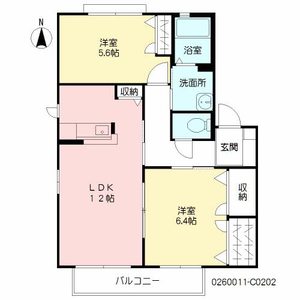 咲ら小路Ⅱ C棟 ** C0202号-2