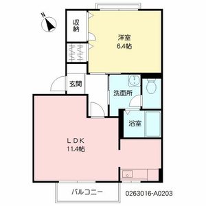 アイビー　Ａ棟　＊＊ A0203号室