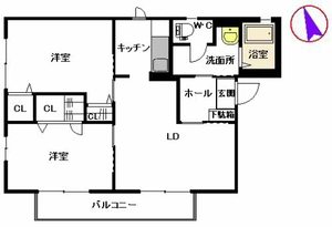 アイビー B棟 ** B0201号-2