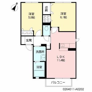 ＪＳイン　Ａ棟 A0202号-16