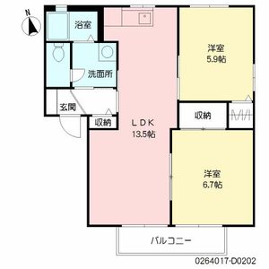 フレグランス・イースト　Ｄ棟　＊ D0202号-15