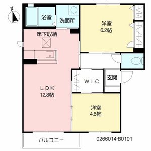 カーサ・ラピス　Ｂ棟　＊＊ B0101号-16