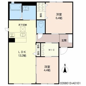 クラヴィエ東久留米　Ａ棟　＊＊ A0101号室