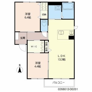 クラヴィエ東久留米 D棟 D0201号-16