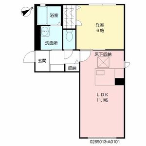 フェリーク　Ⅰ棟　＊＊ A0101号-13