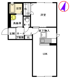 ウィスティリア神岳 A棟 ** A0101号-16
