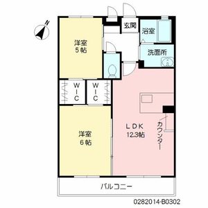 プロムナード夢咲　南棟　＊＊ B0302号室