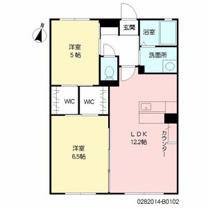 プロムナード夢咲　南棟　＊＊ B0102号-16