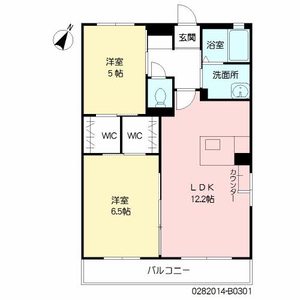 プロムナード夢咲　南棟　＊＊ B0301号-15