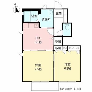 ブランシェ幸神 B棟 * B0101号-16