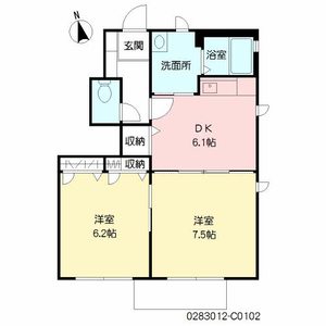 ブランシェ幸神　Ｃ棟　＊ C0102号-13