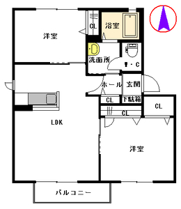 ヴィラシャーメゾン苅田　ノワール A0202号-2