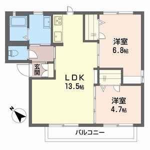 フローラルＭ　Ａ棟 A0202号-2
