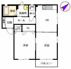 コスモスハウス・Ｓ　Ｂ棟　＊＊ B0202号室