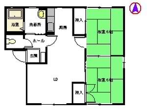 ハピネス国分　Ａ棟 A0102号-5