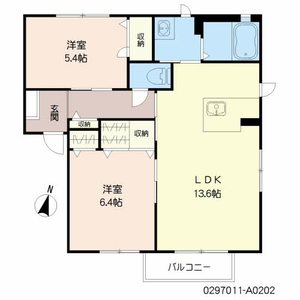 メゾン　ド　ボヌール　Ａ棟　＊ A0202号-2