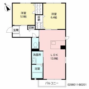 メイタイム　Ｂ棟　＊＊ B0201号室