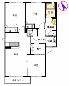シャーメゾンサンライズ　Ａ棟　＊ A0201号室