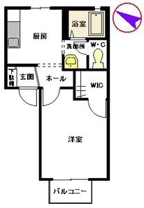 ドミール博多　Ｂ棟　＊＊ B0202号室