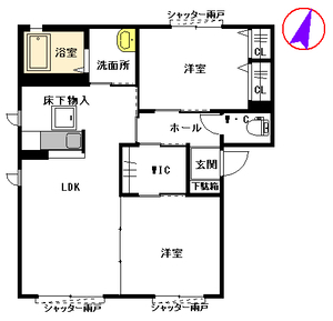 メゾン２０　Ａ棟　＊ A0101号室