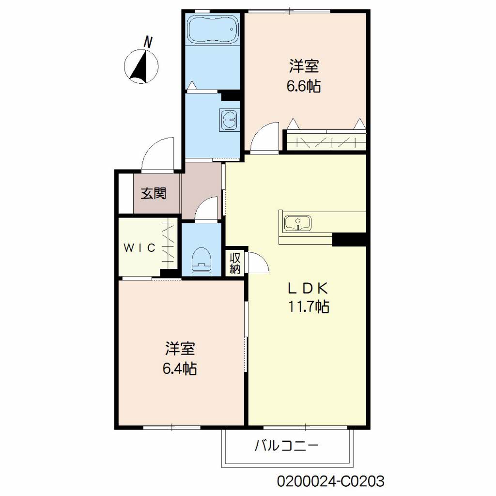 ラ　シエロ　Ｃ棟　＊＊C0203-2