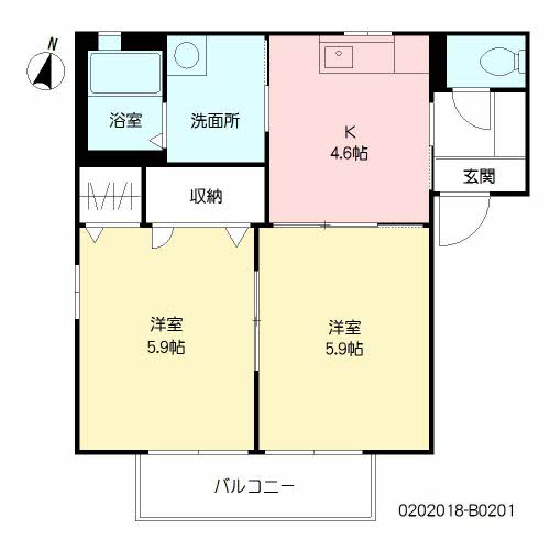 ディアスＹＫ　Ｂ棟　＊ B0201号-16