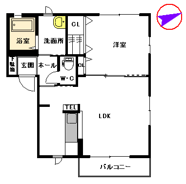 ラフォーレ栄　Ｂ棟　＊＊ B0202号-16