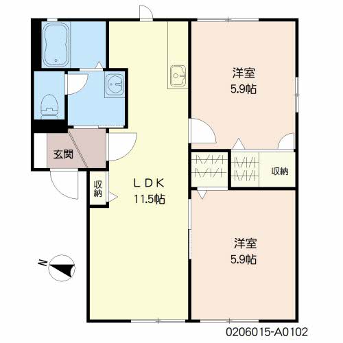 アネックス宮地 * A0102号-2