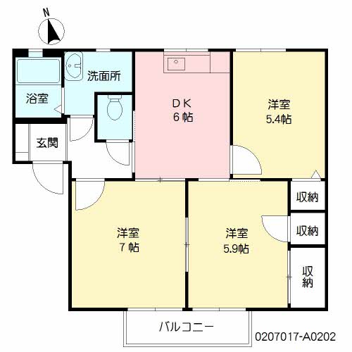 シャーメゾン王ノ瀬　Ａ棟　＊A0202-2