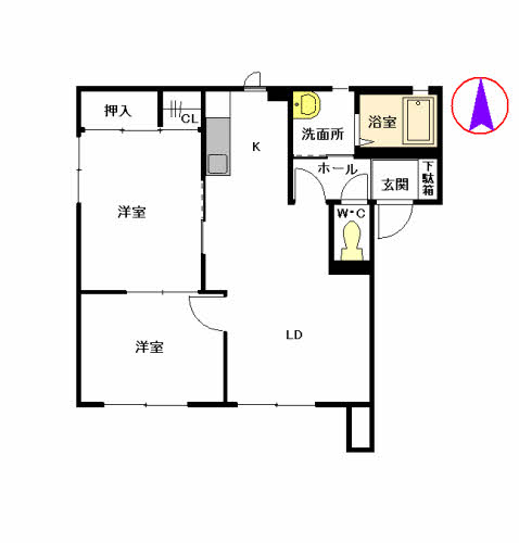 照波園ホーフ　Ｂ棟　＊B0101-2