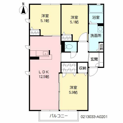 ネオファミール新鳥栖A0201-2