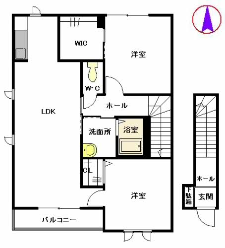 シャーメゾン本郷　Ｂ棟　＊B0201-2