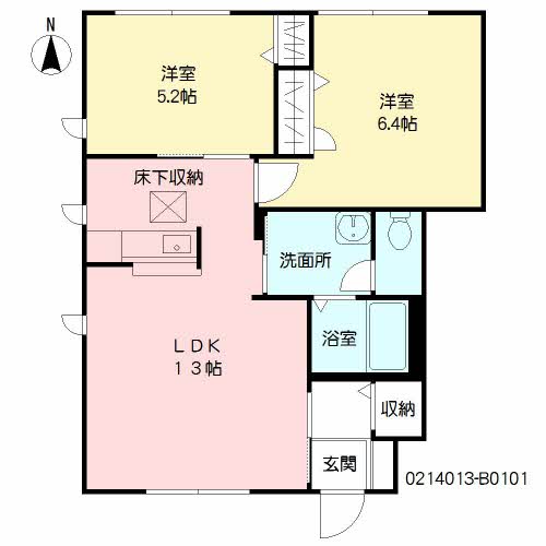 シャーメゾン本郷　Ｂ棟　＊＊ B0101号-16