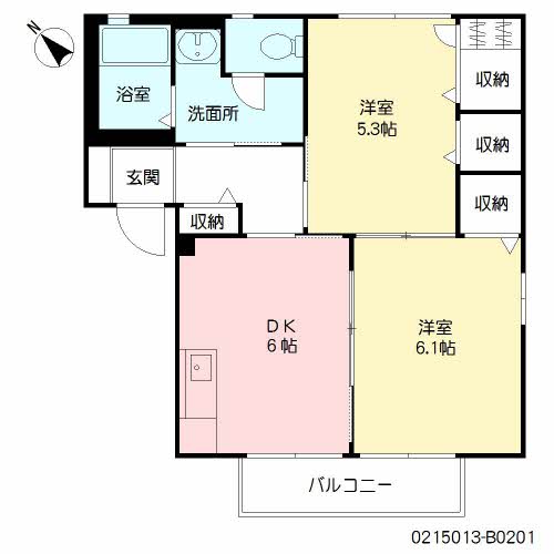 グランシャリオ小森野　Ｂ棟B0201-2