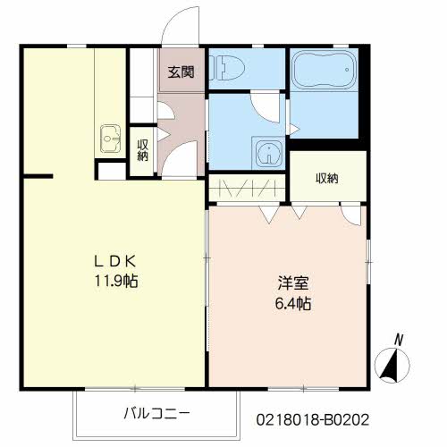 アネックス　スズランⅡ　Ｂ棟　＊B0202-2