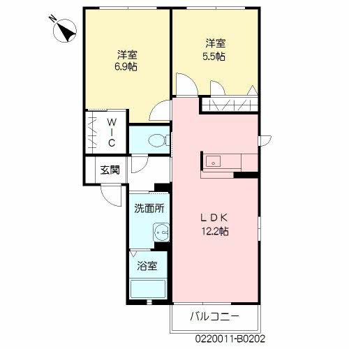 セイボヌール　Ｂ棟B0202-2