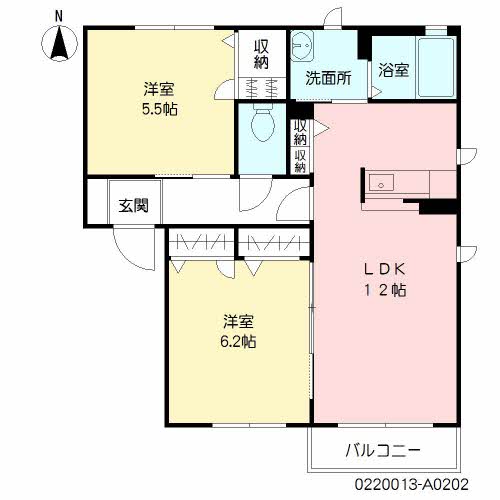 シャーメゾン矢加部　Ａ棟　＊＊A0202-2