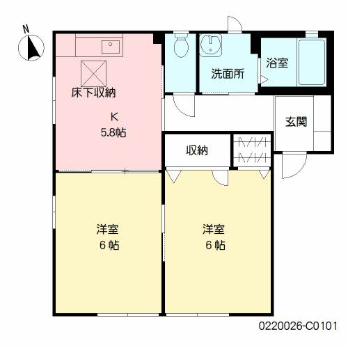 メゾンド・カイロウ　Ｃ棟　＊ C0101号-16