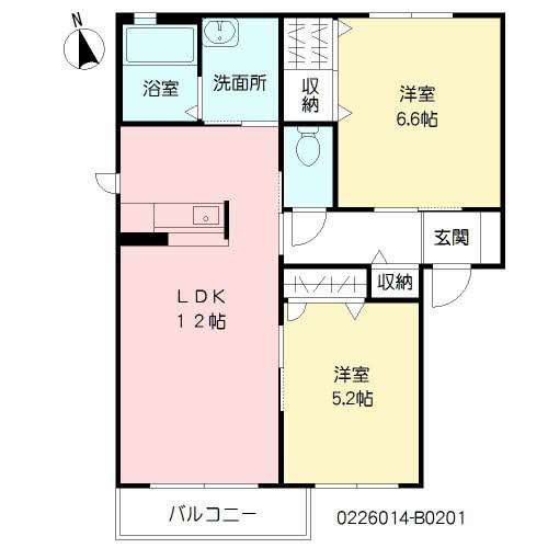 ジョイコート　Ｂ棟　＊＊B0201-2