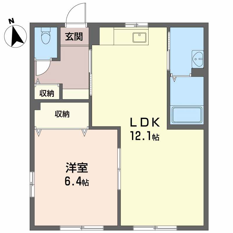 プランドール　Ｂ棟　＊＊B0103-2