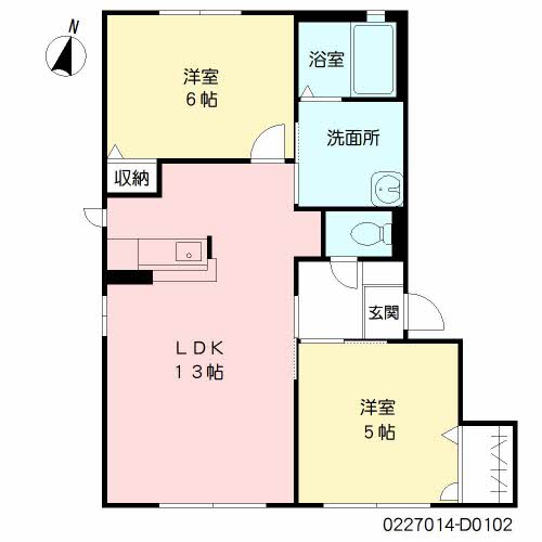 グリーンヒルズ兵庫　Ｄ棟　＊＊ D0102号-14