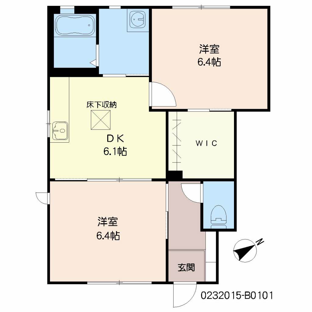 ストーク 2番館 B棟 ** B0101号-16