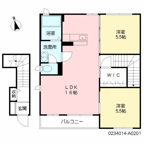 シャーメゾンはすいけ　＊＊ A0201号-12