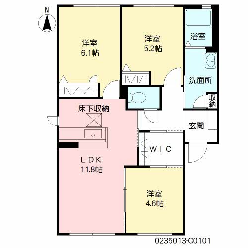 シュトラール　Ｃ棟　＊ C0101号-16