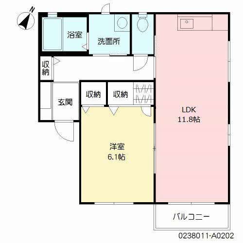 エクレールメゾン湯川 ** A0202号-16