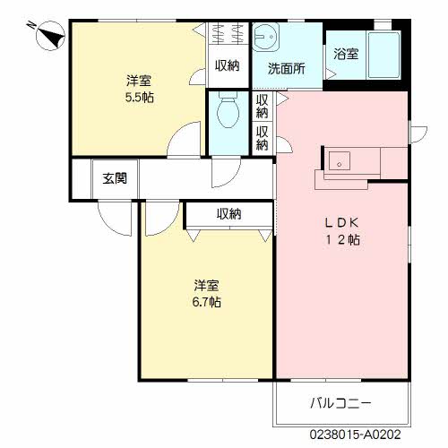 コーポ松尾・Ｆ　＊ A0202号-16