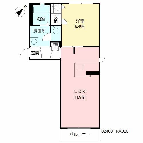 ヴィラ・パルコ A棟 * A0201号-16